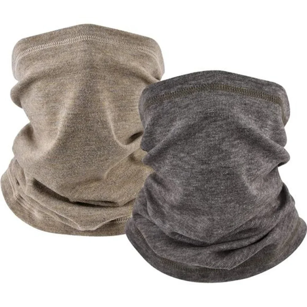 Winter Neck Gaiter Warmer, Soft Fleece Face Mask Scarf for Cold Weather